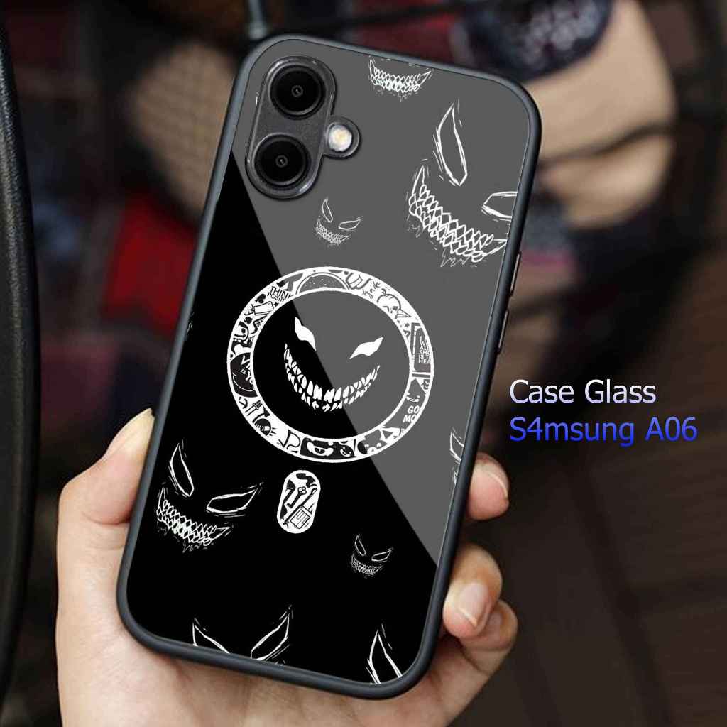 Softcase Glass Kaca Samsung A06- Casing Hp  Samsung A06 - Case Hp Samsung A06 - Softcase  Samsung A0