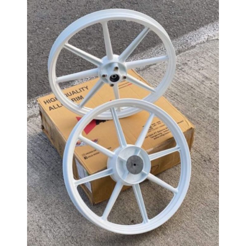 velg racing v rossi palang 8 warna putih jupiter mx, jupiter z new, jupiter z1