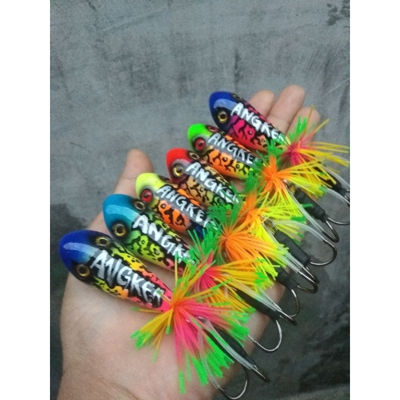 umpan casting geol rattle & jf triangle