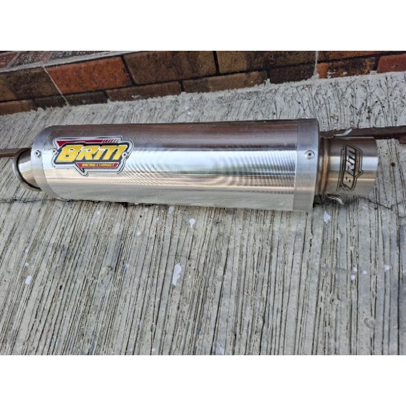 knalpot BRM serat aluminium