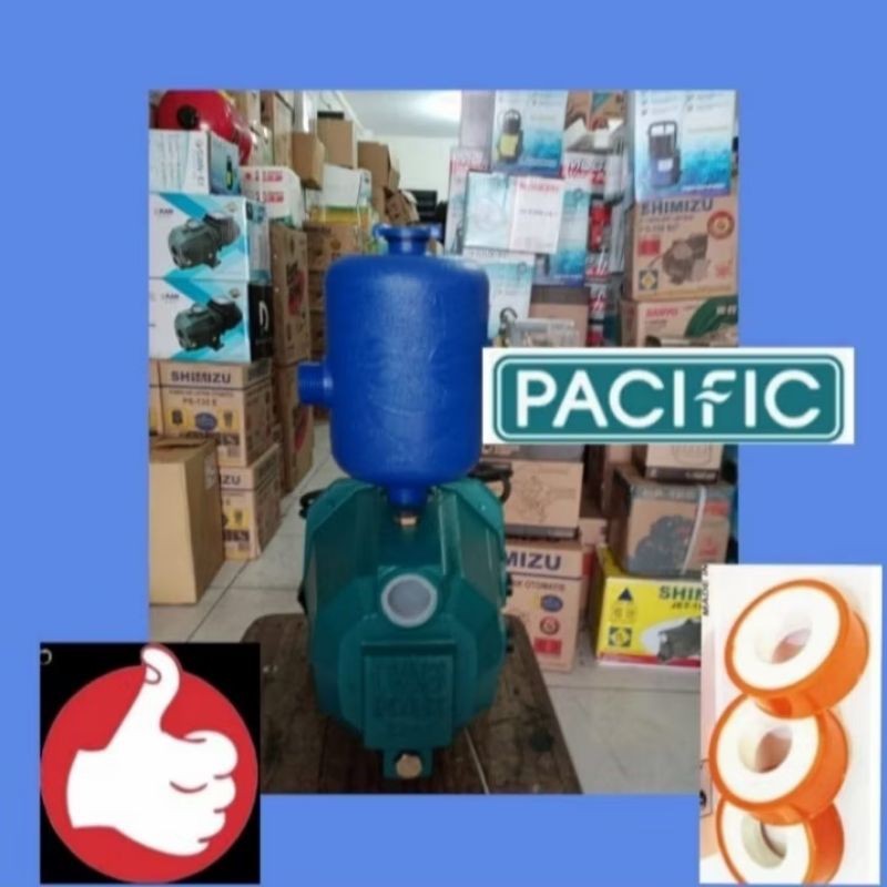 Garansi mesin pompa air Dab Inter JET 102 semi jet pump 100 watt 1 inch otomatis sanei 108 shimizu a