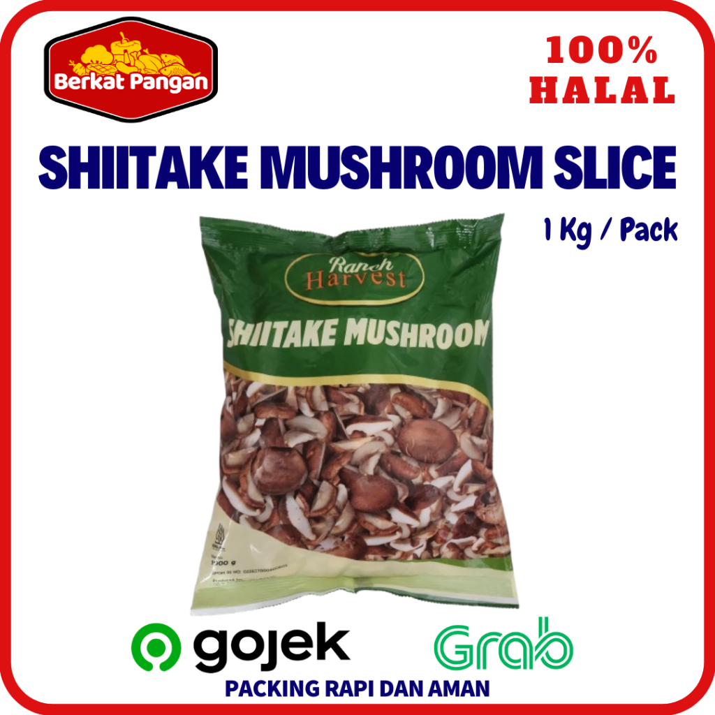

Jamur Shiitake Mushroom Slices Premium Grade A 1 Kg