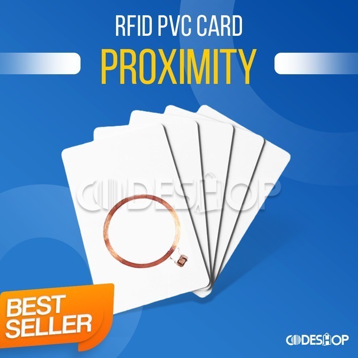 

Smart Card Proximity 125 Khz Bahan Plastik Polos | Kartu Akses Pintu Hotel