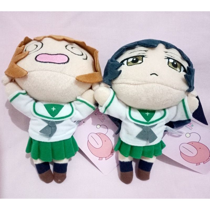 Girls und Panzer Anime Plush Nesoberi Mochi Mascot Boneka Marie Alice Hana Saori Miho Momo Anzu