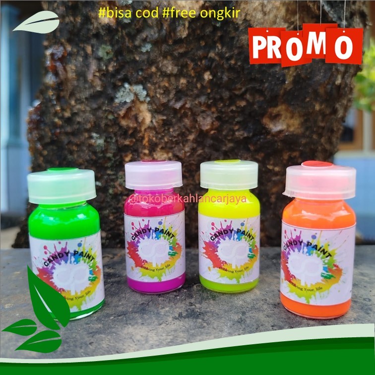 (OLES) 12,5 ML CANDY PAINT STABILO CAT OLES VELG MOTOR MOBIL CANDY CHROME PREMIUM 12,5 ML