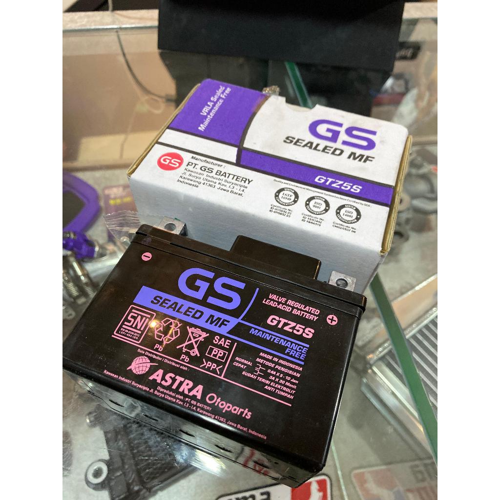 AKI GS ASTRA AKI MOTOR GS ASTRA GTZ5S ORI BEAT SCOOPY OLD KARBU MIO J M3 SOUL GT