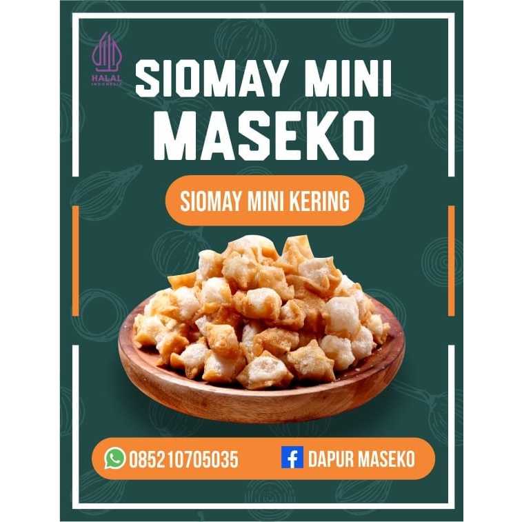 

Siomay kering mini 1kg termurah toping baso siomay kering seblak