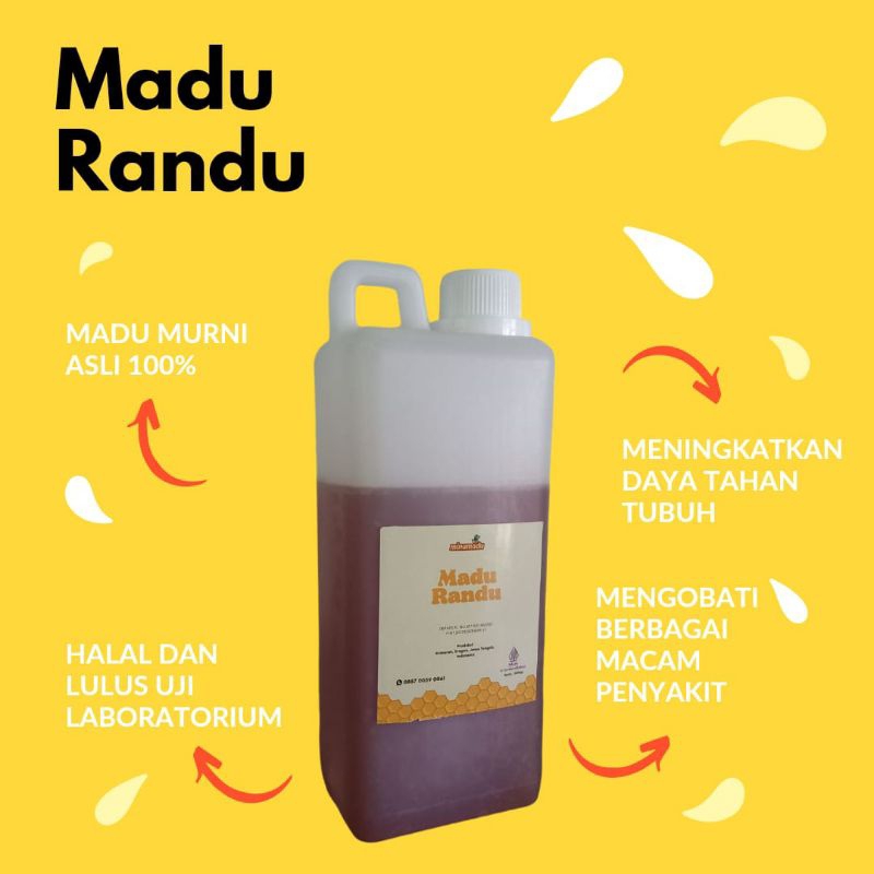 

minumadu - MADU ASLI RANDU SUPER MADU MURNI RAW HONEY