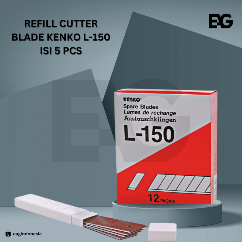 

EAG Market | Refill Cutter Blade Kenko L-150 [Isi 5 PCS]