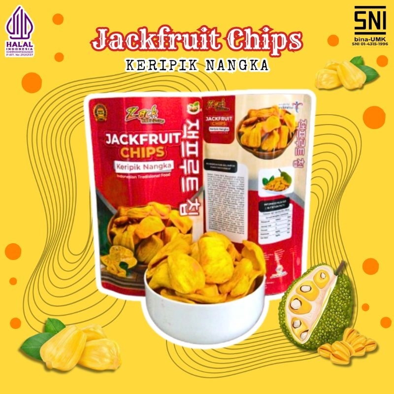 

Zack KREZZ Kripik Nangka Medan 85 gr