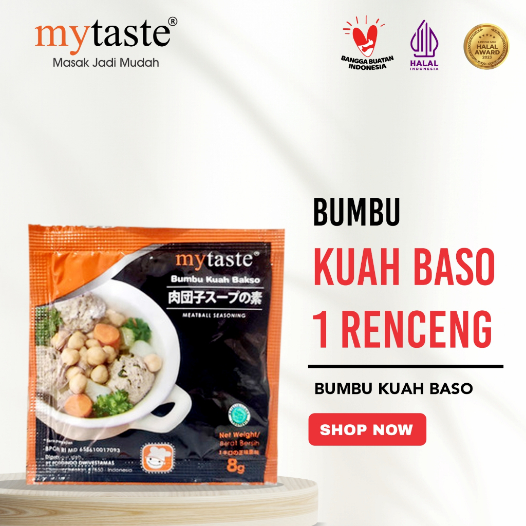 

My Taste Kuah Bakso 8gr ( 10pcs )