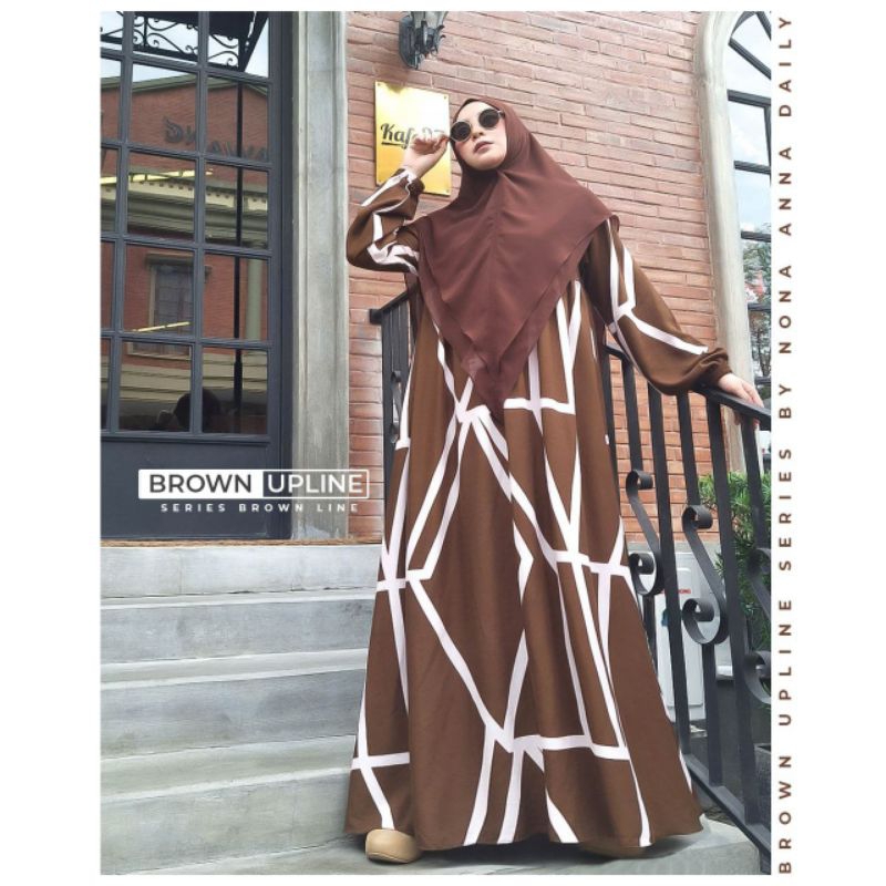 GAMIS BROWN UPLINE BY NONA ANNA DAILY // GAMIS ONLY