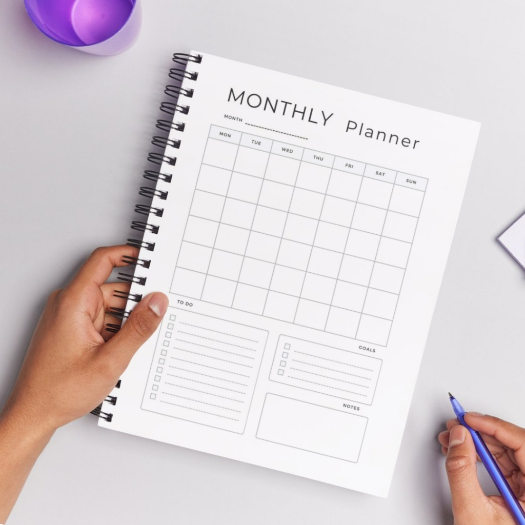 

[ TOOKE ] Planner Harian / Agenda / Notebook / Journal / Weekly / Daily / table to-do-list Kraft Cover Spiral