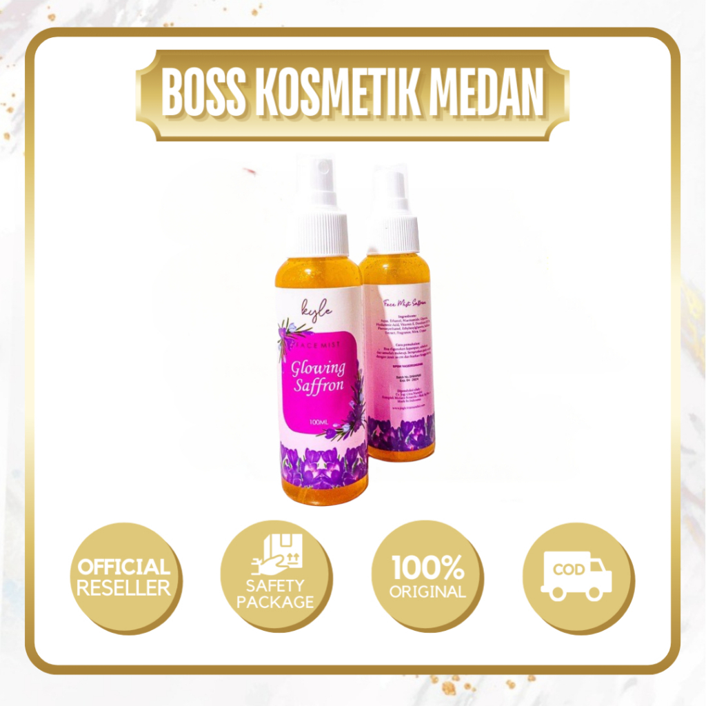 SAFFRON GLOWING FACE MIST - FACE SPRAY GLOWING SAFFRON KYLE