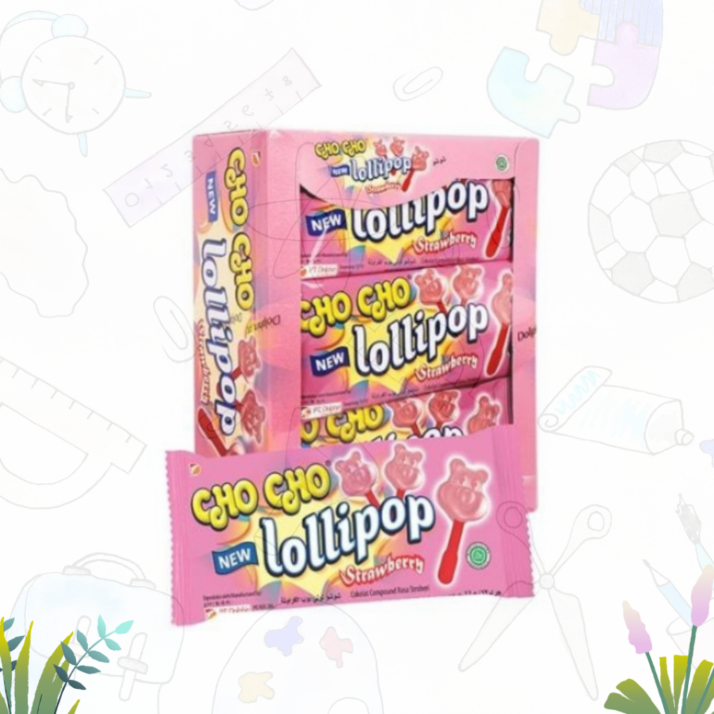 

Cho Cho Lollipop Rasa Strawbery 24x8gr (BOX)