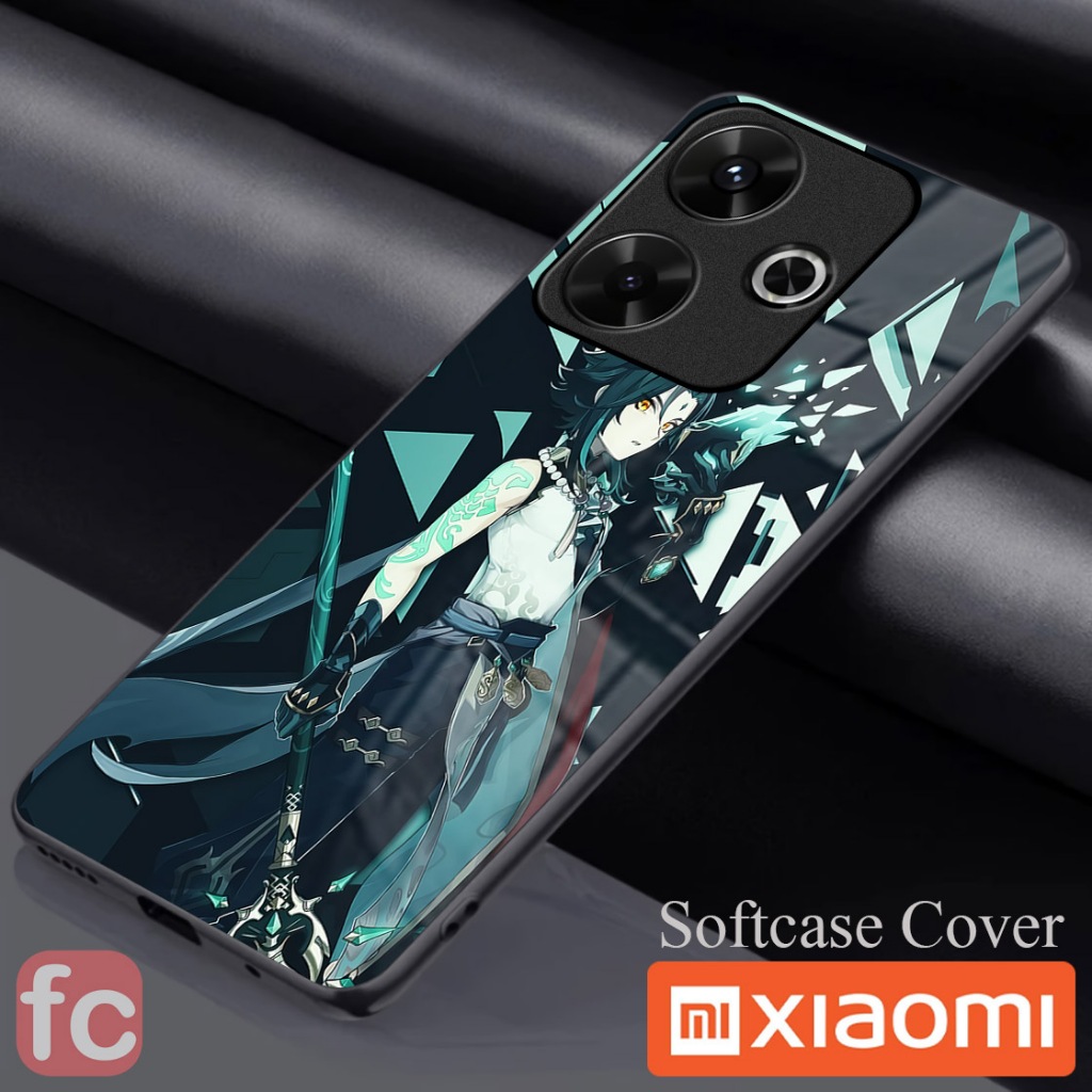 [FR45] Softcase Kilau Redmi 12 12c 13 13c Poco c65 M6 4G Case Kilau Silicon Kaca Xiaomi Poco m6 c65 