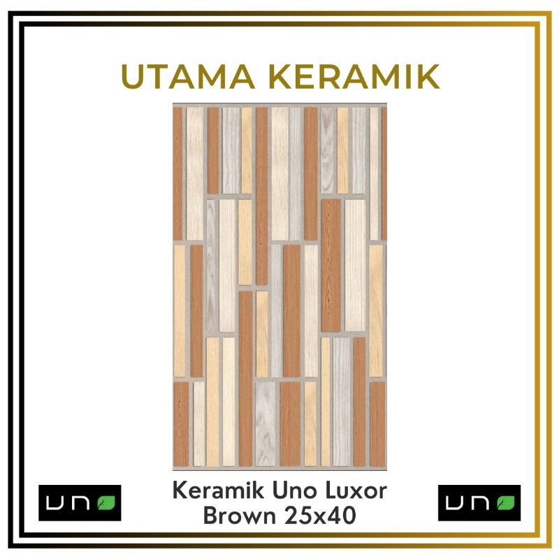 Keramik uno 25x40 luxor beige kw 1 - Keramik dinding beige