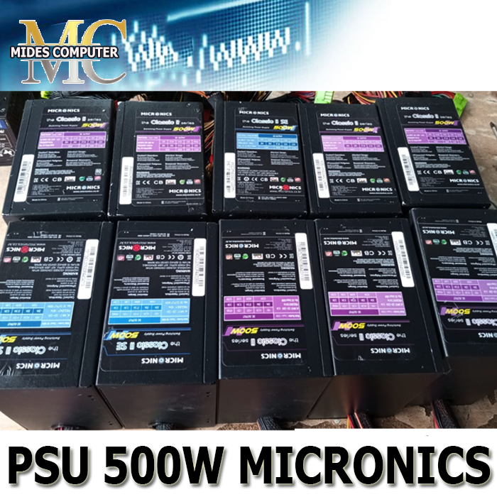 Power Supply PSU Merak Korea 2x6 pin 500 Watt Seragam