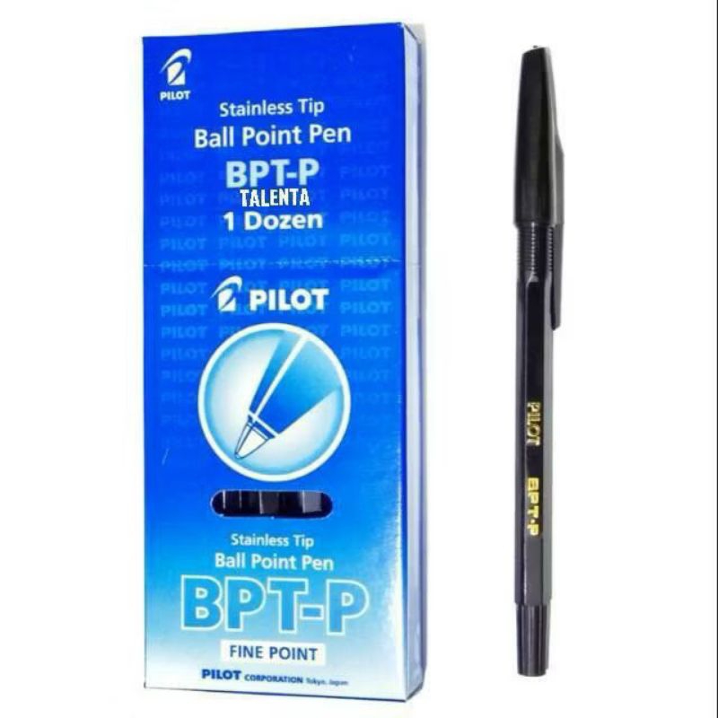 

Pulpen pilot bptp hitam per pcs dan pack