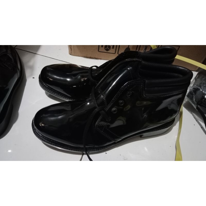 sepatu pdh jatah polri