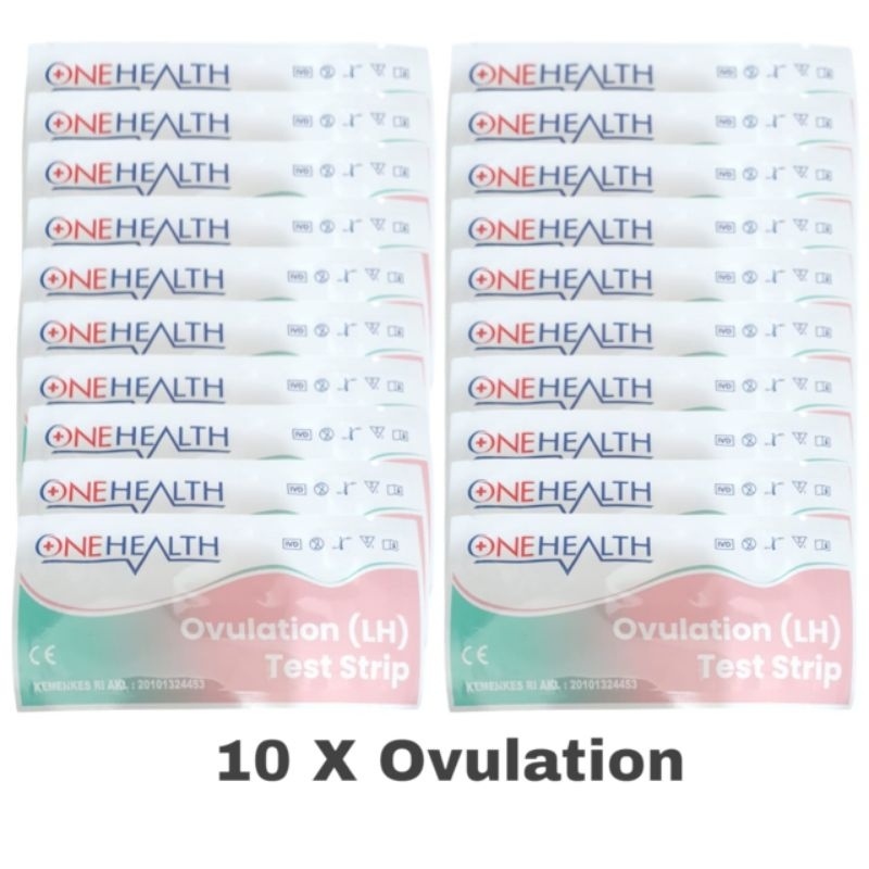 Paket 10 X Ovulation test / Ovutest / Baby test / Ovulation