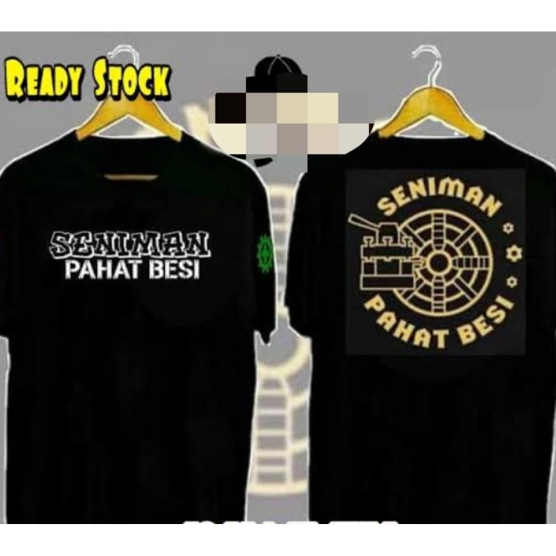 KAOS T-SHIRT  SENIMAN PAHAT BESI