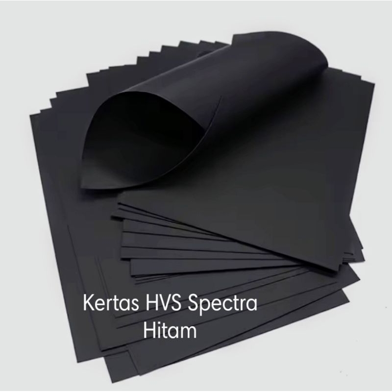 

Kertas HVS/Fancy Paper/Spectra/Sidu/Warna Hitam/Uk A4/80gsm