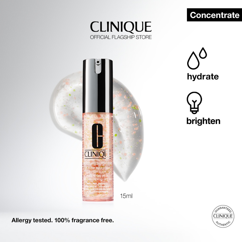 Clinique Official Moisture Surge 96-Hour Hydro-Filler Concentrate Eye Serum | Eye Treatment, Krim Ma