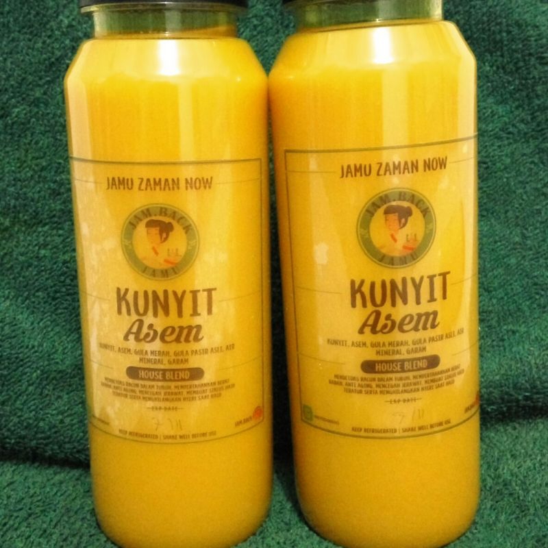 

Jamu Kunyit Asem/minuman Herbal/ Asem Kunyit 250ml