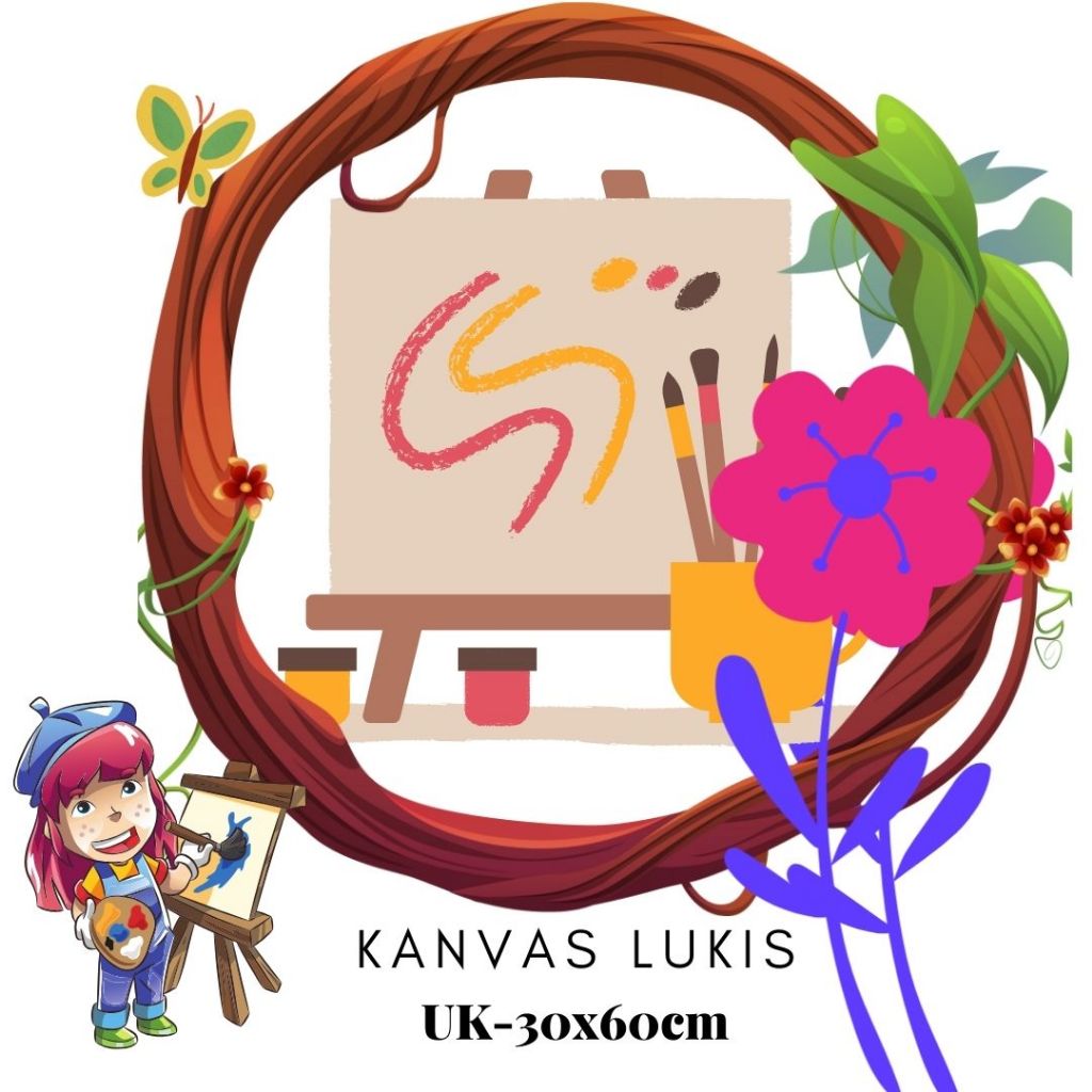 

Promo! KANVAS LUKIS 30X60 CM | Putih - WATER COLOR, SMOOTH QUALITY Tebal Premium-Murah berkualitas
