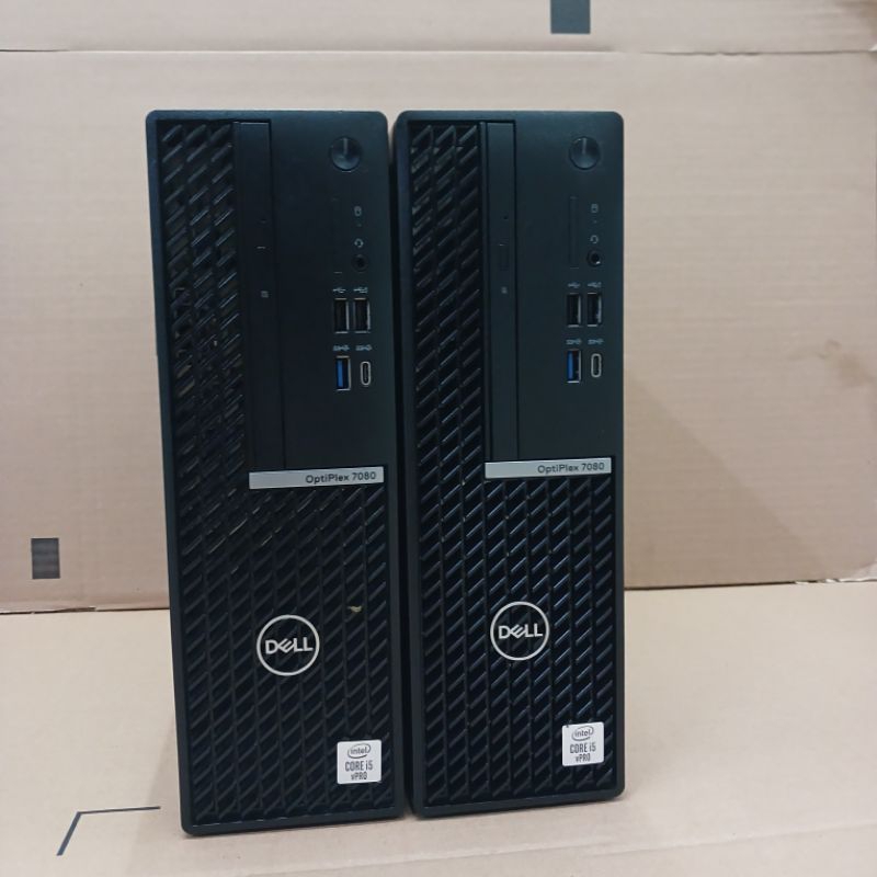 CPU DELL OPTIPLEX 7080 CORE I5-10600 GENERASI 10 RAM 16 GB SSD 1 TB NVME LIKE NEW