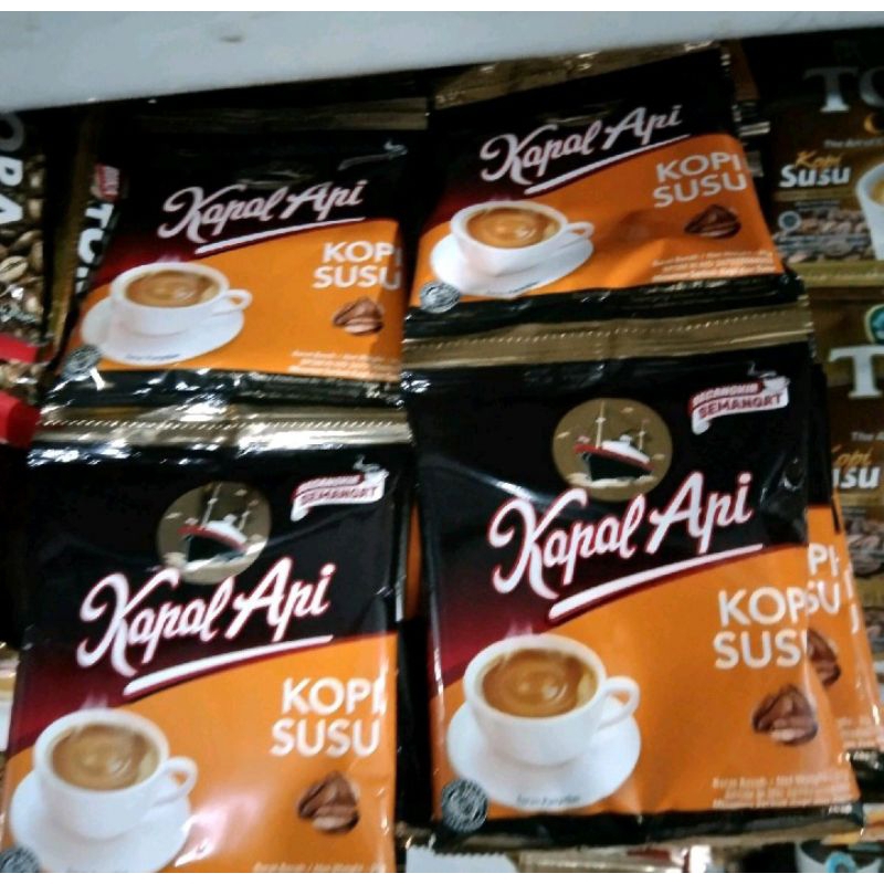 

kapal api kopi susu 31gr 1renteng 10pcs