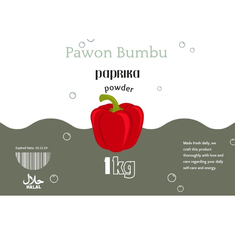 

Paprika powder / bubuk