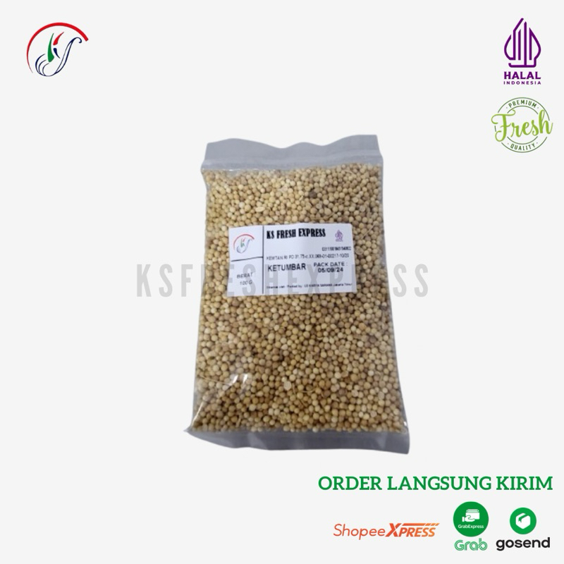 

KSfreshexpress Ketumbar Utuh / Bubuk Halus 100gr 250gr 500gr Coriander Murni Bersih Pilihan Tanpa Pemutih Fresh Bersih Pilihan Rempah Bumbu Kualitas Terbaik Premium Kirim Instant Bumbu Masak