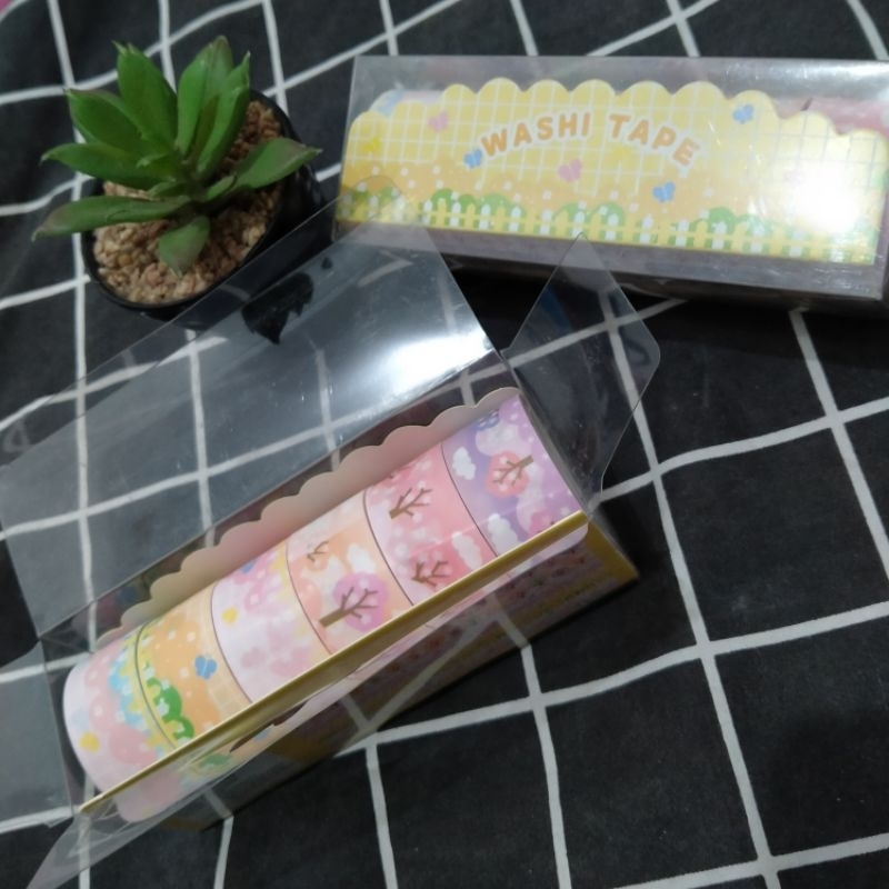 

washi tape | motif | 1 set isi 6 pcs