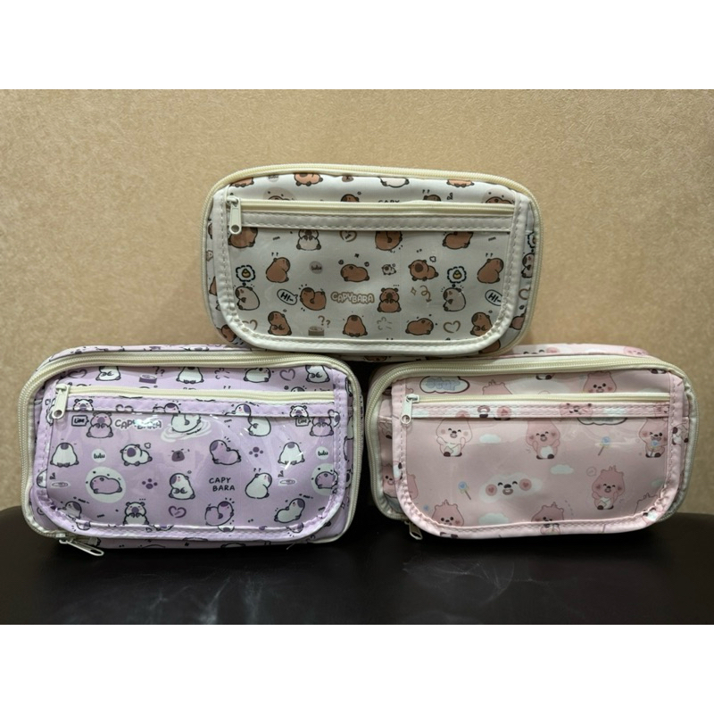

Tempat Pensil Case Pouch Anak Sekolah Capybara/Loopy/Teacupdog