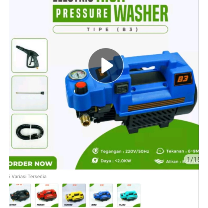 Mesin Jet Cleaner merek miniko(B0B1)Tipe B3