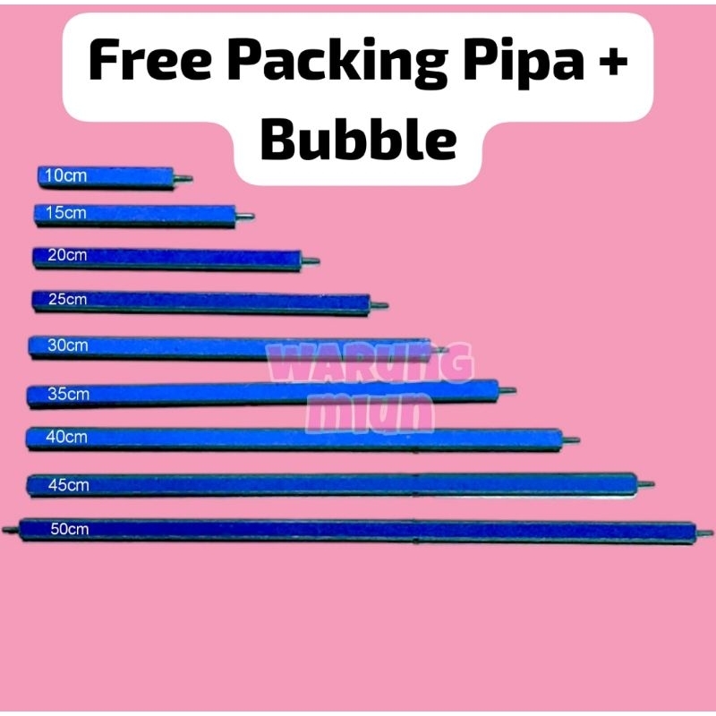 Batu aerator panjang aquarium kolam