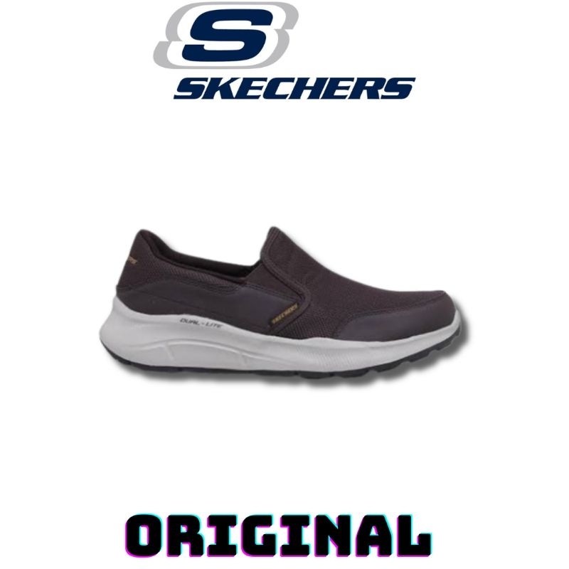 Sepatu Skechers Slip On Equalizer 5.0 Brown Men's ( 232515/BRN ) Original