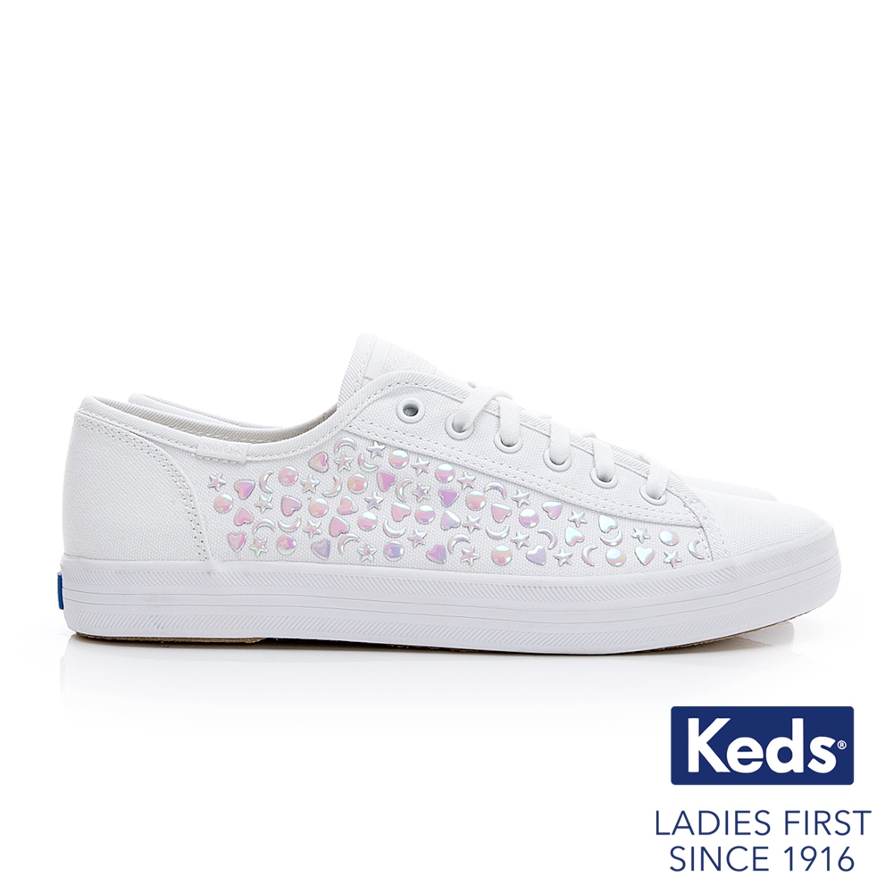 Keds Womens Kickstart Iridescent Stud Sneakers