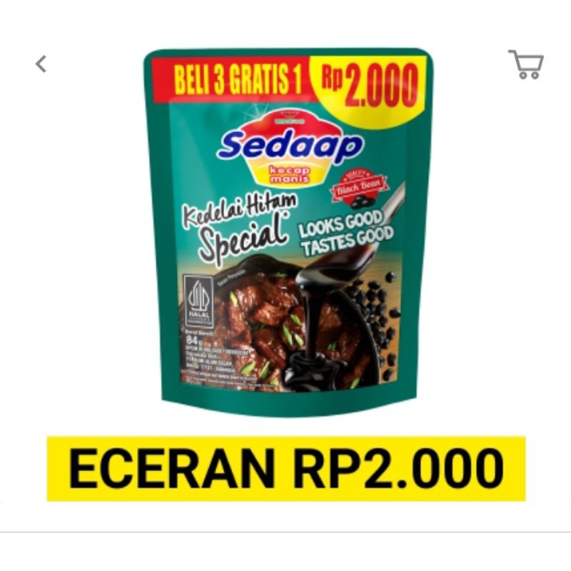 

KECAP SEDAP 2000. PAKET 12 PCS