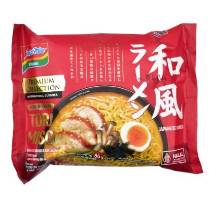 

Indomie Premum Collection Japanese Miso Ramen 86 Gr
