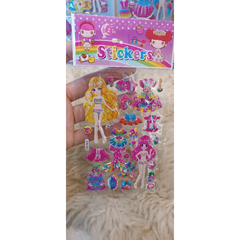 

sticker barbie, sticker anak, sticker murah, sticker anak perempuan