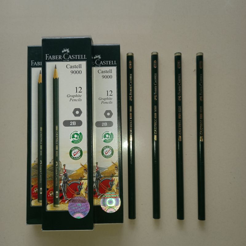 

Pensil Kayu Pencil 2B Faber Castell ( 12 Pcs ) CV4