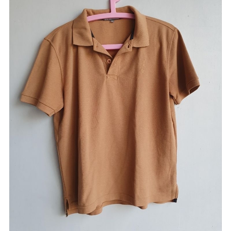 Preloved Kaos Polo Coklat