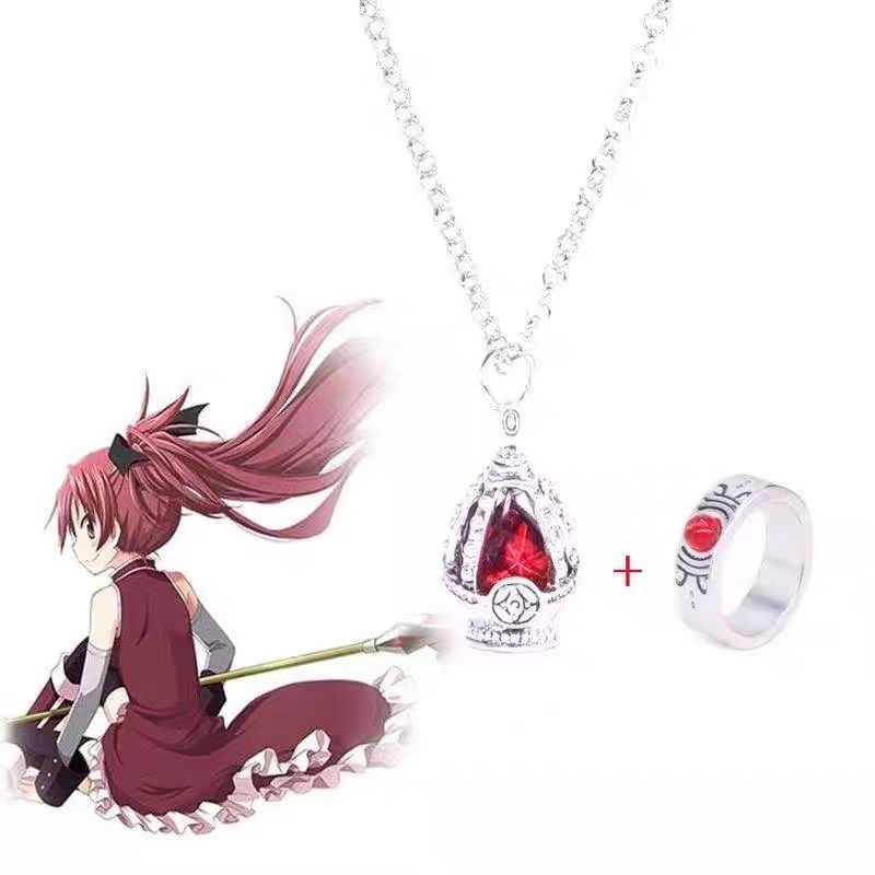 [PRE-ORDER]Kalung Grief Seed Sakura Kyouko Mahou Shoujo Madoka Magica Soul Gem Import New CN