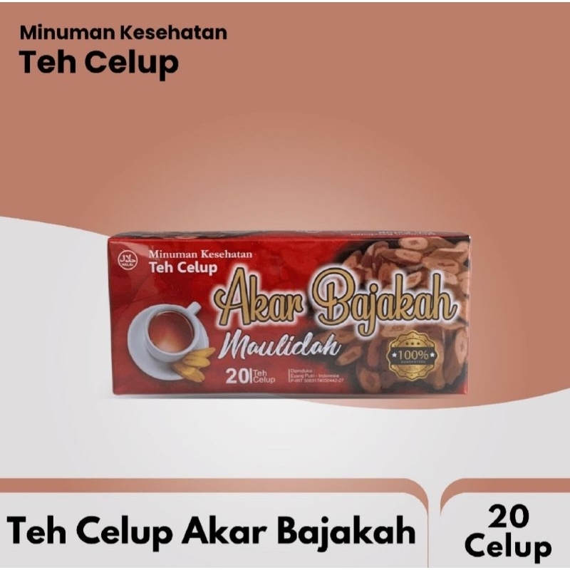 

Teh Celup Akar Bajakah asli Kalimantan / Maulidah isi-20 pcs