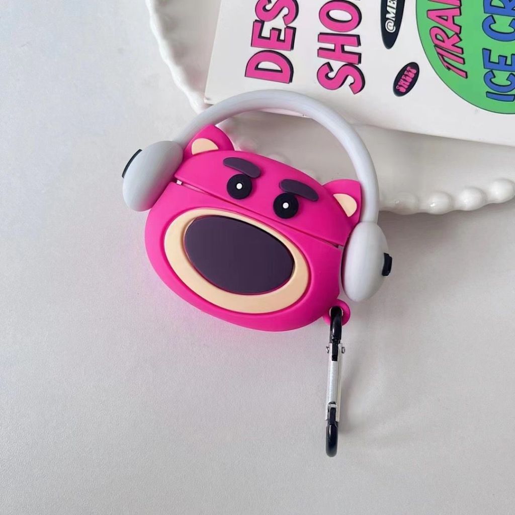 Case Airpods Karakter Lotso Headset Sillicon Premium Quality