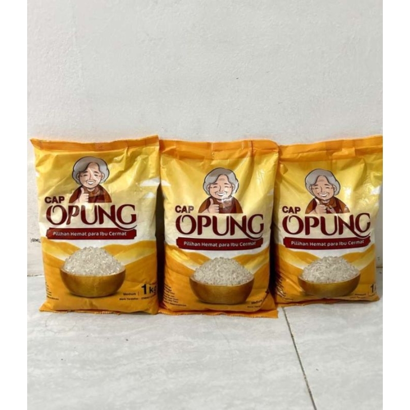 

( tanya stok ) Beras punel pulen Cap Opung kemasan 1 kg