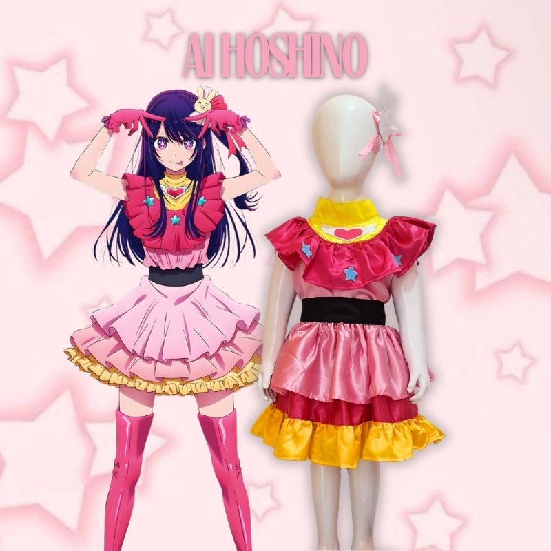 Kostum Ai Hoshino Untuk Anak | Ai Hoshino Costume For Kids | Costume Cosplay